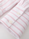 Pink and White Stripe Ruffles Barbie Same Style 1950S Vintage Shirt